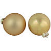 Northlight 96ct Red and Gold 2-Finish Glass Ball Christmas Ornaments 3.25" (80mm) Image 2