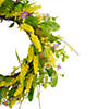 Northlight daisy and berry floral spring wreath  yellow and purple 25" Image 2