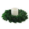 Northlight Green Pine Artificial Christmas Wreath - 16-Inch  Unlit Image 1