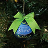 Northlight Set of 3 Blue Ford Logo Collectible Glass Christmas Ball Ornaments 3" Image 1
