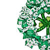 Northlight shamrocks and ribbons st. patrick's day wreath  24-inch  unlit Image 1