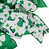 Northlight shamrocks and ribbons st. patrick's day wreath  24-inch  unlit Image 3