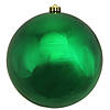 Northlight Shiny Xmas Green Shatterproof Christmas Ball Ornament 10" (250mm) Image 1