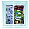 Nostalgia Classic Retro 3.5 Cu.Ft. Refrigerator & Chest Freezer, Aqua Image 2
