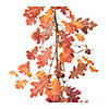 Oak Leaf Garland (Set Of 2) 5'L Polyester Image 1