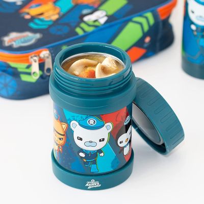 Octonauts Above & Beyond Stainless Steel Insulated Lunch 13 oz Jar for Kids, Large Leak-Proof Storage Container for Hot, Cold Food, Soups Liquids , BPA Free, Fi Image 2