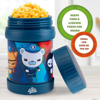 Octonauts Above & Beyond Stainless Steel Insulated Lunch 13 oz Jar for Kids, Large Leak-Proof Storage Container for Hot, Cold Food, Soups Liquids , BPA Free, Fi Image 3