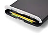 Officemate Slim Clipboard with Storage Box, Low Profile Clip & Storage Compartment, Charcoal Image 2