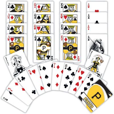 Officially Licensed MLB Pittsburgh Pirates Playing Cards - 54 Card Deck Image 2