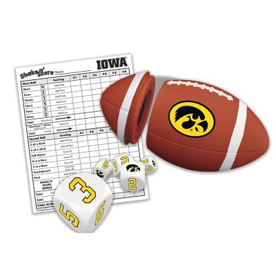 Officially Licensed NCAA Iowa Hawkeyes Shake N Score Dice Game Image 2