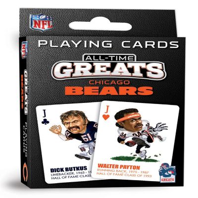 Officially Licensed NFL Chicago Bears Playing Cards - 54 Card Deck Image 1