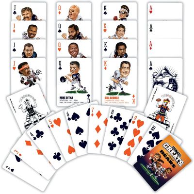 Officially Licensed NFL Chicago Bears Playing Cards - 54 Card Deck Image 2