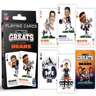 Officially Licensed NFL Chicago Bears Playing Cards - 54 Card Deck Image 3