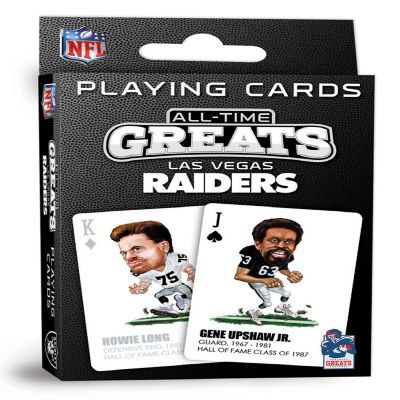 Officially Licensed NFL Las Vegas Raiders Playing Cards - 54 Card Deck Image 1