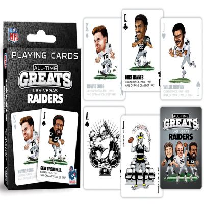 Officially Licensed NFL Las Vegas Raiders Playing Cards - 54 Card Deck Image 3