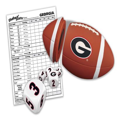 Officially Licsensed NCAA Georgia Bulldogs Shake N Score Dice Game Image 2