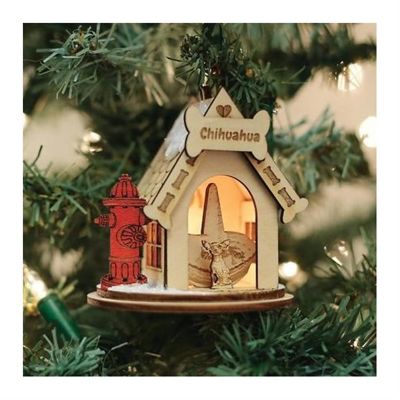 Old Word Christmas Ginger Cottages Chihuahua K9102 Ornament, Multi #81001 Image 1
