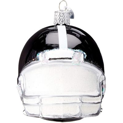 Old World Christmas 44109 Glass Blown Football Helmet Ornament Image 1