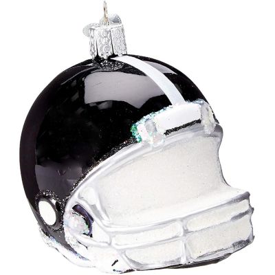 Old World Christmas 44109 Glass Blown Football Helmet Ornament Image 2