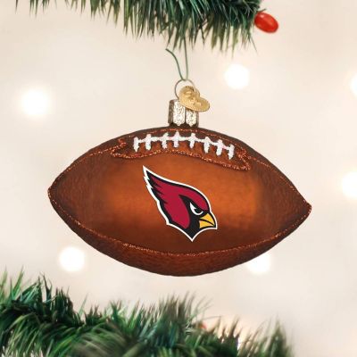 Old World Christmas Arizona Cardinals Football Ornament For Christmas Tree Image 1