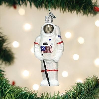 Old World Christmas Astronaut Glass Blown Ornament Image 2