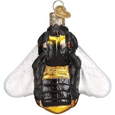 Old World Christmas Bumblebee Glass Blown Ornament Image 1
