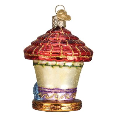 Old World Christmas Charming Birdhouse Glass Ornament Decoration 16108 FREE BOX Image 2