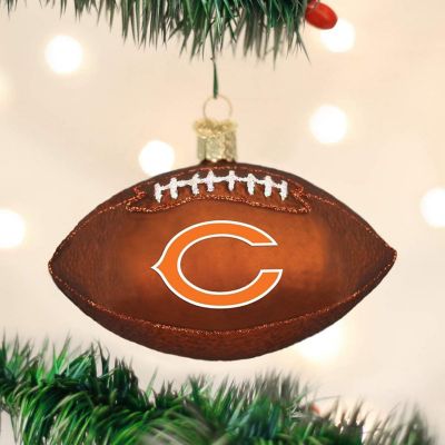 Old World Christmas Chicago Bears Football Ornament For Christmas Tree Image 1