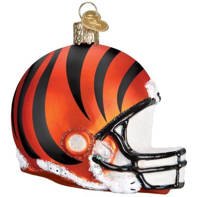 Old World Christmas Cincinnati Bengals Helmet Ornament For Christmas Tree Image 1