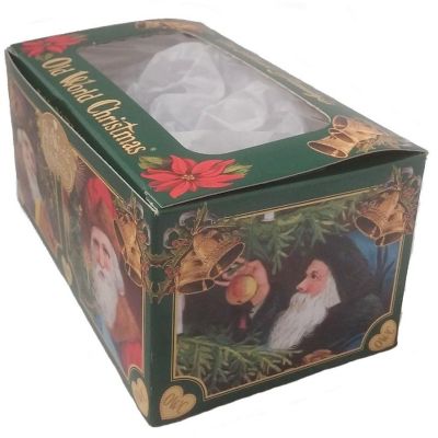 Old World Christmas Clip-on Pygmy Owl Bird Blown Glass Ornament 18067 FREE BOX Image 2