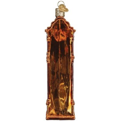 Old World Christmas Glass Blown Ornament 32382 Grandfather Clock, 5.5 inches Image 2