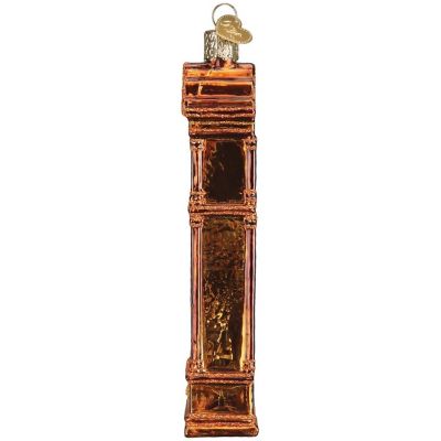 Old World Christmas Glass Blown Ornament 32382 Grandfather Clock, 5.5 inches Image 3