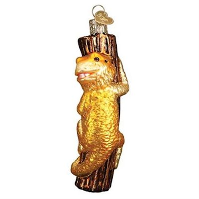 Old World Christmas Glass Blown Ornaments Bearded Dragon #12602 Image 3