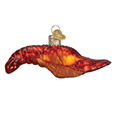Old World Christmas Glass Blown Ornaments Crawfish #12525 Image 2
