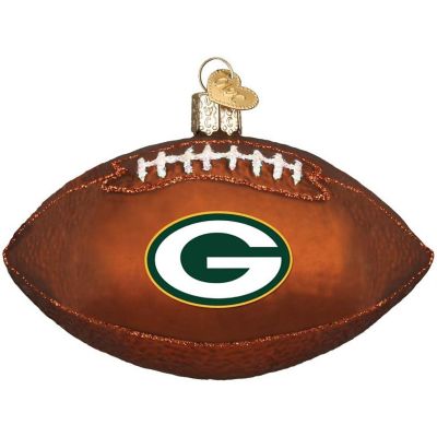 Old World Christmas Green Bay Packers Football Ornament For Christmas Tree Image 1