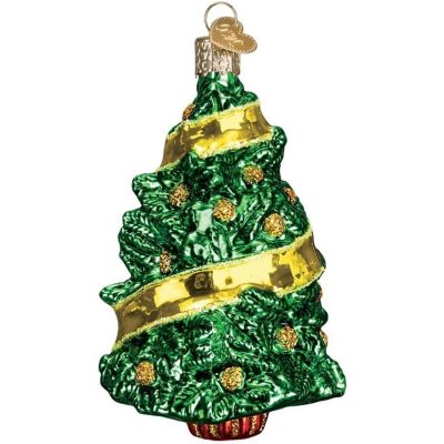 Old World Christmas Hanging Tree Ornament, Support Our Troops Image 1
