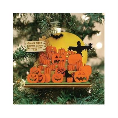 Old World Christmas Haunted Pumpkins Ornament 82005 Image 1