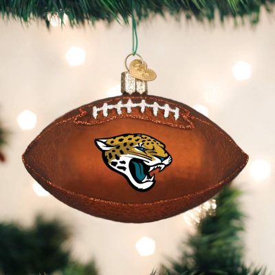 Old World Christmas Jacksonville Jaguars Football Ornament For Christmas Tree Image 1