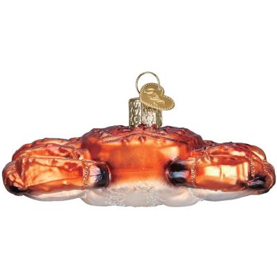 Old World Christmas King Crab Blown Glass Hanging Ornament Image 3