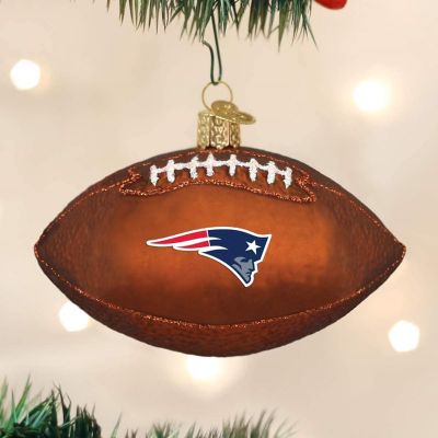 Old World Christmas New England Patriots Football Ornament For Christmas Tree Image 1