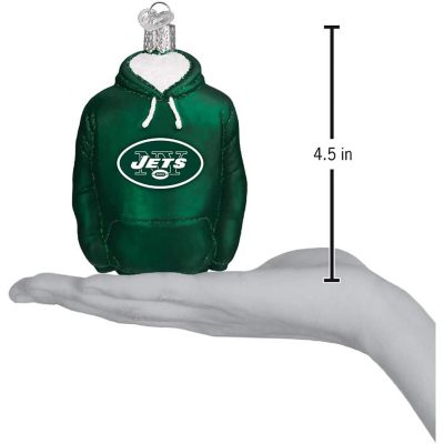 Old World Christmas New York Jets Hoodie Ornament For Christmas Tree Image 2
