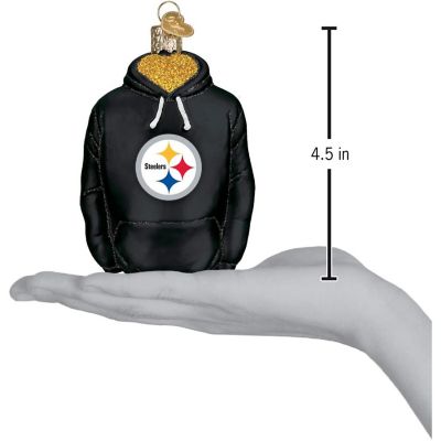 Old World Christmas Pittsburgh Steelers Hoodie Ornament For Christmas Tree Image 2