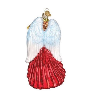 Old World Christmas Radiant Angel Glass Ornament FREE BOX 10233 New Image 1