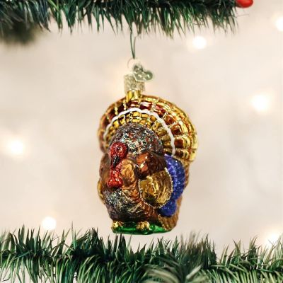 Old World Christmas Tom Turkey Glass Blown Ornament Image 1