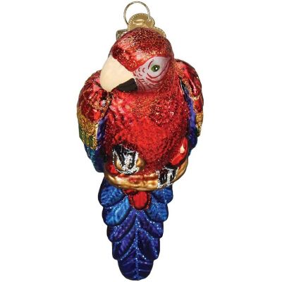 Old World Christmas Tropical Parrot Ornament Image 3