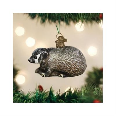 Old World Christmas Vintage Badger Ornament For Christmas Tree Image 3
