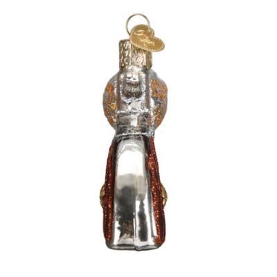 Old World Christmas Western Revolver Glass Blown Ornament Image 3