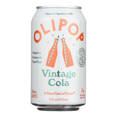 Olipop - Sprking Tonic Vintag Cola - Case of 12-12 FZ Image 1