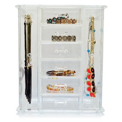 OnDisplay Tiered Acrylic Jewelry Cabinet Organizer Image 3