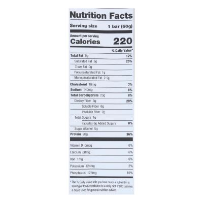 One Peanut Butter Pie Flavored Protein Bar  - Case of 12 - 60 GRM Image 2